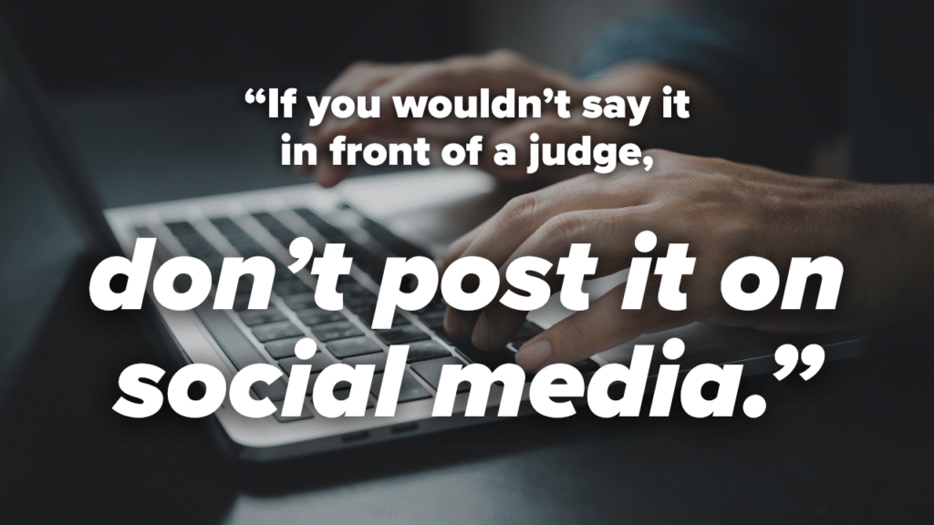 If you share custody, be careful what you post on social media