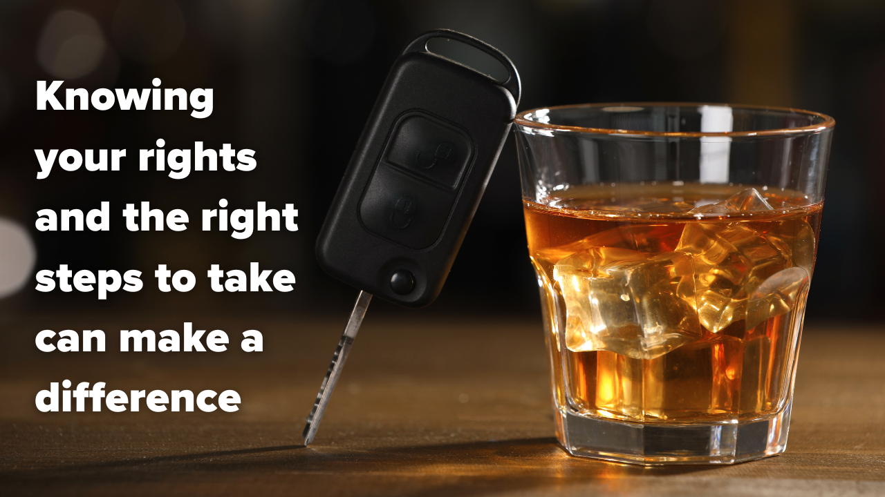 Getting pulled over for a DUI